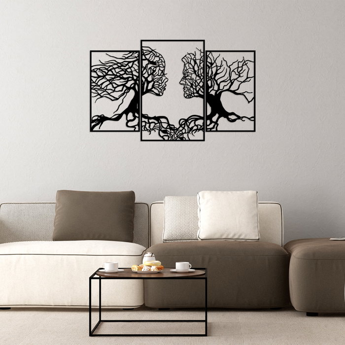 Wallity Love Tree Escultura de pared Negra Wallity Love Tree Escultura de pared Negra